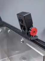 Вградената камера за наблюдение на среза на Gem Slicer Mini