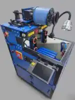 Gem Slicer Standard — изглед под ъгъл с управляващия екран