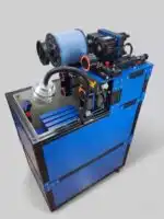 Gem Slicer Standard — страничен изглед с макарата и осветлението